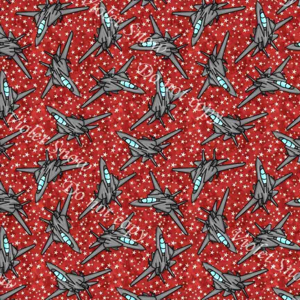 Top Gun Planes Red Stars